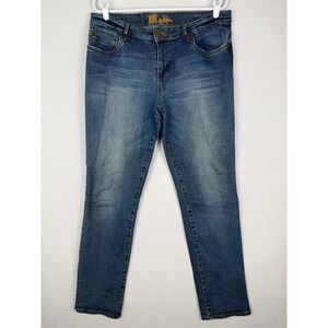 Kut from the Kloth Skinny Jeans Womens 12‎ Medium Wash Denim Mid Rise KP570MA7